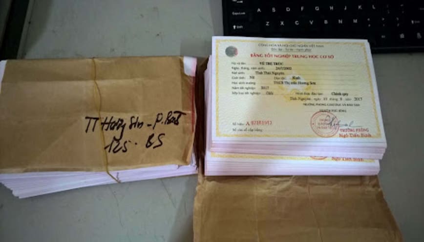 Bằng tốt nghiệp THCS là điều kiện để đăng ký thi bằng B2