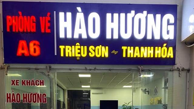 Các chi nhánh của nhà xe Hào Hường
