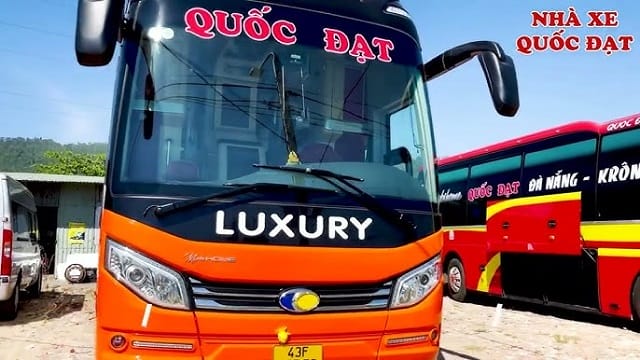Các tuyến xe hoạt động của nhà xe Quốc Đạt