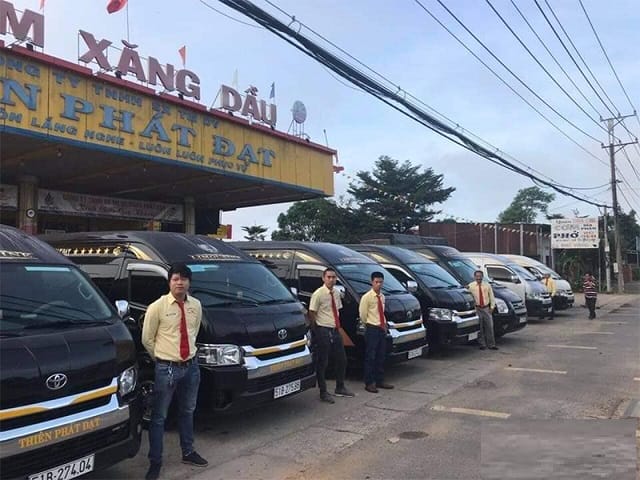 Nhà xe cam kết dịch vụ chuyên nghiệp