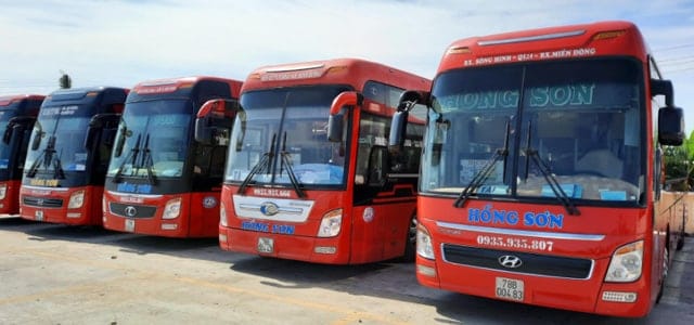 Xe Hồng Sơn phục vụ tuyến đường nào?