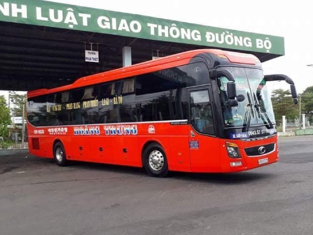 Giá vé xe phụ thuộc vào điểm đi và đến của khách hàng