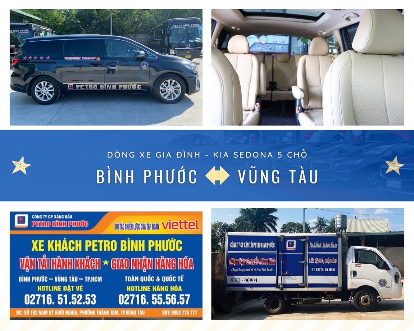Nhà xe Petro Bình Phước - mang đến trải nghiệm khác biệt trên mỗi chuyến đi