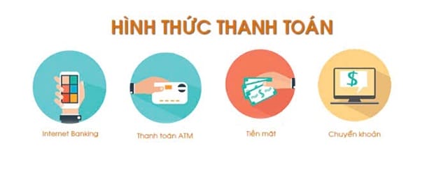 Thanh Trân cung cấp nhiều hình thức thanh toán hiện đại