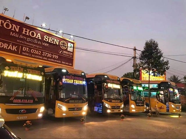 Tổng hợp các tuyến xe phổ biến nhất của vận tải Tuấn Trung