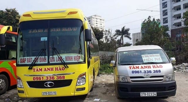 Chi nhánh văn phòng của nhà xe Tâm Anh Hào