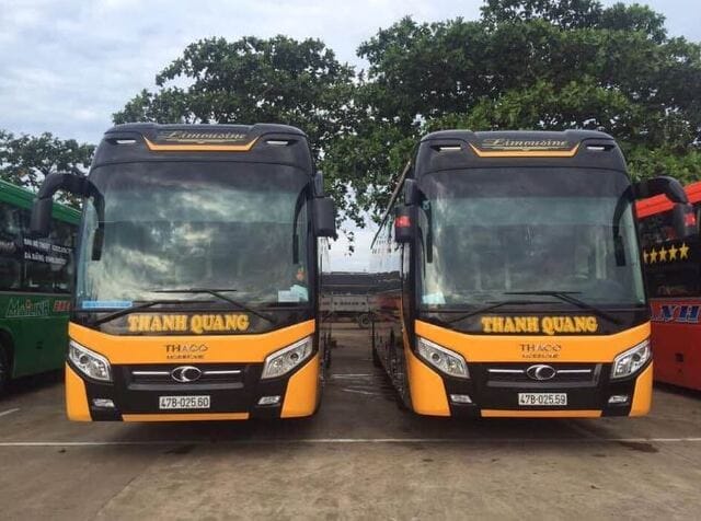 Lộ trình hoạt động của xe Thanh Quang