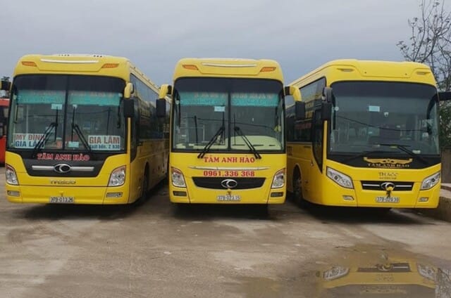 Tham khảo lịch trình di chuyển của hãng xe Tâm Anh Đào
