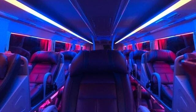 Tiện ích đầy đủ được trang bị trên xe Bảo Ngọc