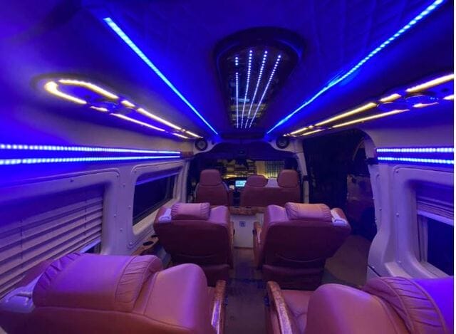 Tiện nghi trên dòng xe cao cấp Limousine cung cấp cho khách hàng