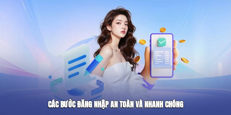 Các bước đăng nhập an toàn và nhanh chóng Các bước đăng nhập an toàn và nhanh chóng