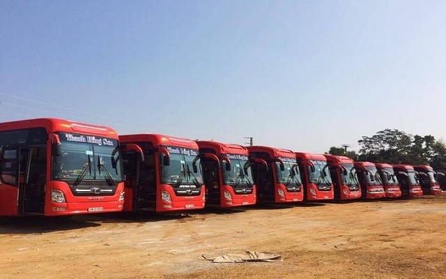 Các tuyến đường hoạt động của nhà xe Thanh Hồng Sơn