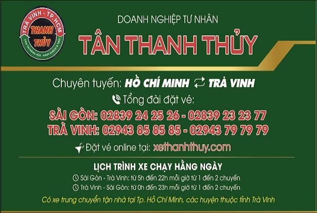 Hướng dẫn đặt vé xe Thanh Thuỷ