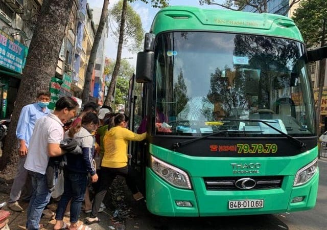 Lịch trình khởi hành của xe Thanh Thuỷ