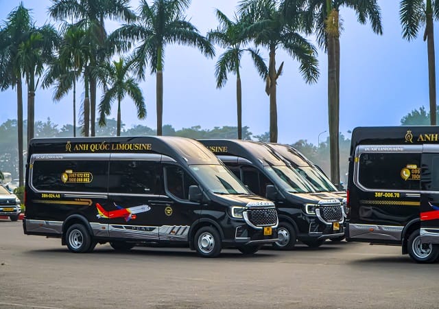 Lịch trình của nhà xe Anh Quốc
