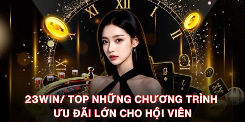 23WIN/ Top Những Chương Trình Ưu Đãi Lớn Cho Hội Viên