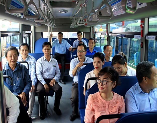 Chúc bạn có chuyến đi an toàn với tuyến buýt 13