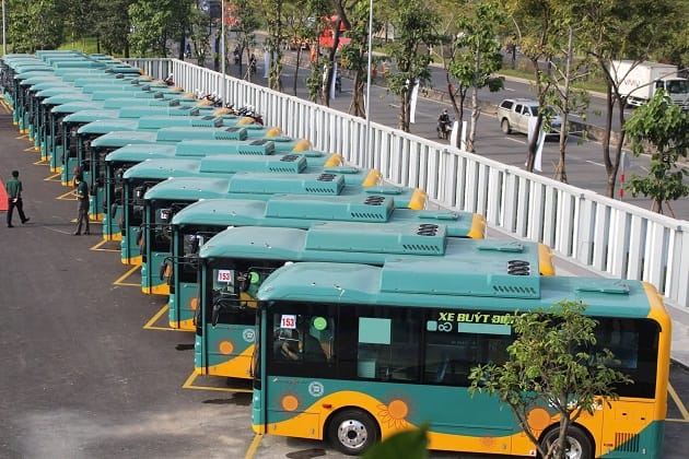 Đa dạng các tuyến bus để khách hàng tham khảo và lựa chọn