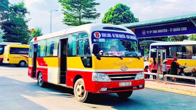 Mách bạn giờ chạy xe bus số 9 Thái Nguyên chi tiết