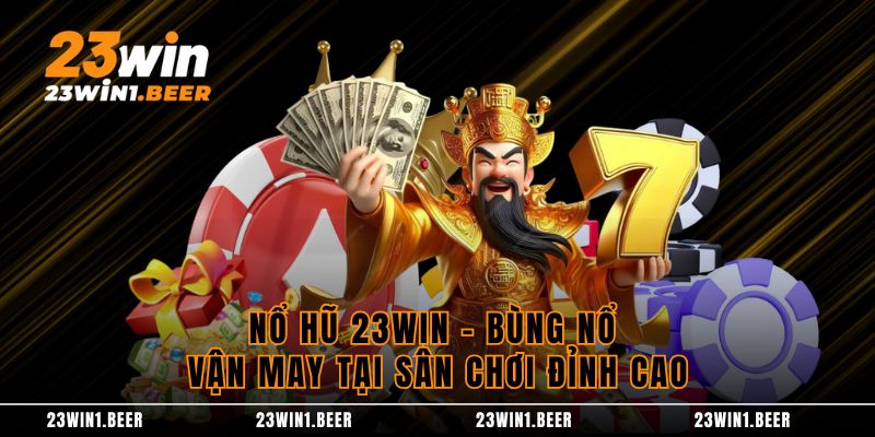 Nổ Hũ 23WIN – Bùng Nổ Vận May Tại Sân Chơi Đỉnh Cao