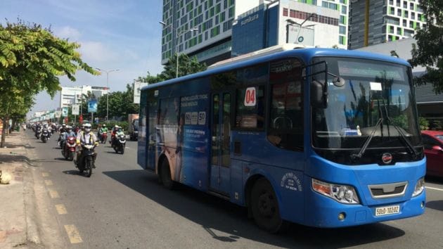 Thứ tự các trạm dừng cụ thể theo chiều xe của tuyến số 4