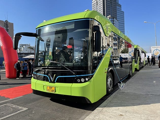 Xe bus điện – tương lai xanh của giao thông tại tpHCM