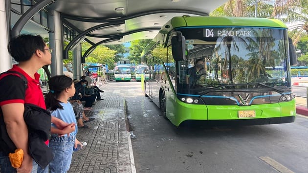 Xe buýt điện D4 là sự lựa chọn tuyệt vời dành cho cư dân tại TPHCM