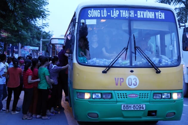 Khám phá lịch xe buýt 03: Vĩnh Phúc chi tiết