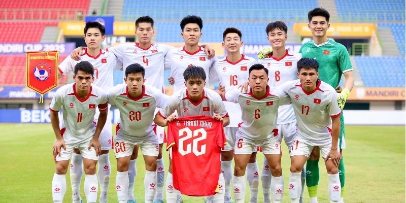 U23 Việt Nam dưới sự dẫn dắt của HLV Kim Sang-sik