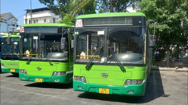 Tham khảo lộ trình xe buýt 24 chi tiết: Chiều đi và chiều về