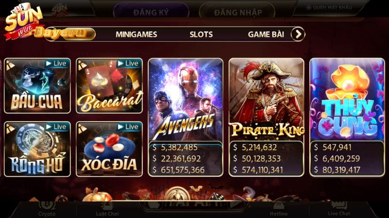 Thư viện ảnh game đa dạng