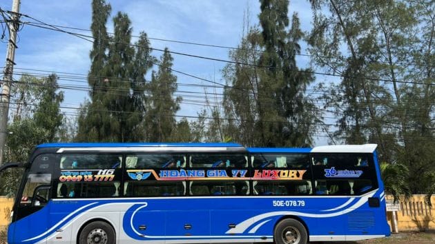 Lịch trình hoạt động tuyến Sài Gòn Bình Định của Hoàng Gia