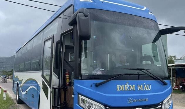 Nhà xe Điểm Màu lên lịch trình hoạt động chi tiết với giá cả, thời gian xuất bến rõ ràng