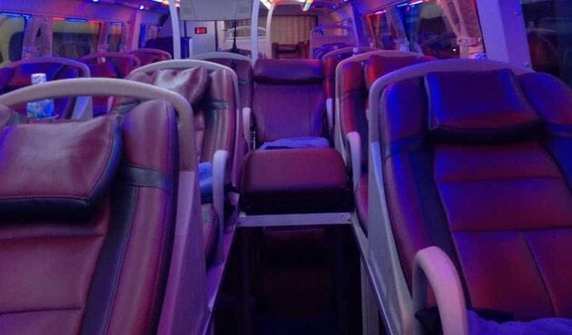 Nhà xe cung cấp dòng xe giường nằm cao cấp có trang bị các tiện ích hiện đại