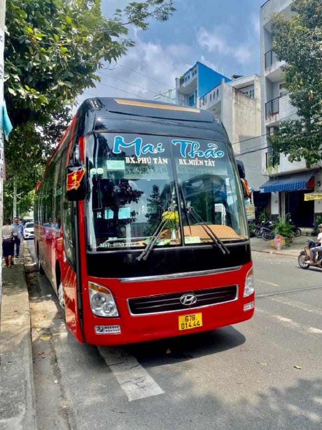 Xe giường nằm vô cùng hiện đại và tiện nghi