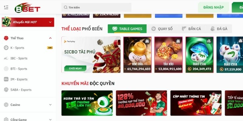 Bảng xếp hạng top 10 nhà cái uy tín - Bbet đứng đầu