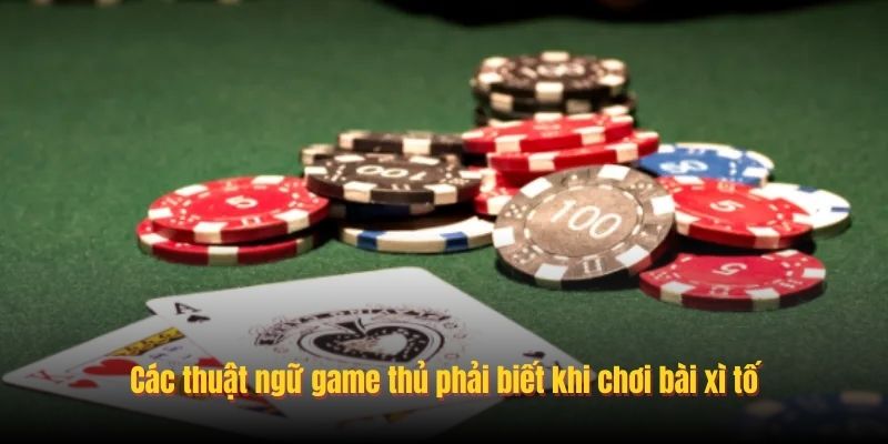 Các thuật ngữ game thủ phải biết khi chơi bài xì tố