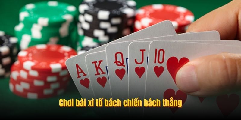 Chơi bài xì tố bách chiến bách thắng