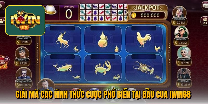 Giải mã các hình thức cược phổ biến tại bầu cua Iwin68