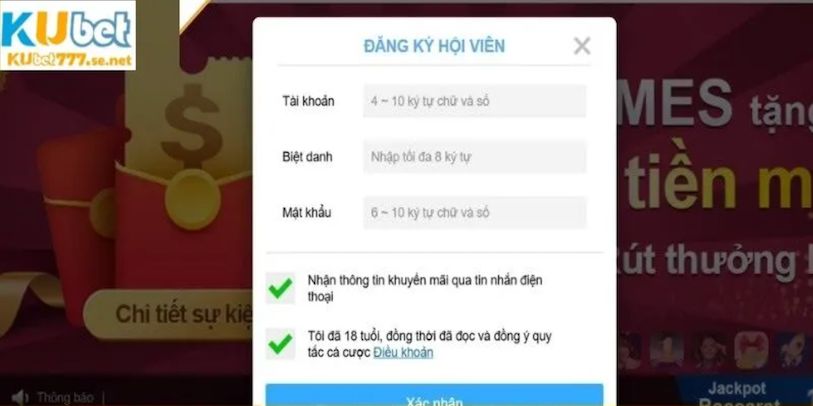 Hướng dẫn bạn đăng ký Kubet77 với mã khuyến mãi