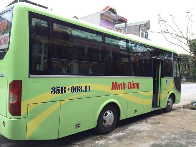 Nhà xe Minh Dũng là đơn vị cung cấp tuyến Kim Sơn - Mỹ Đình uy tín
