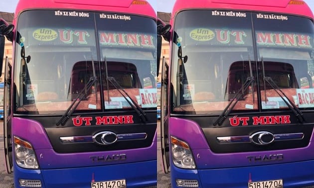 Các tuyến đường hoạt động của nhà xe Út Minh