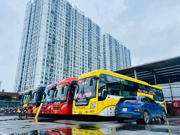 Các tuyến xe chính của nhà xe Hoa Hồng