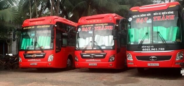 Chi nhánh nhà xe Đạt Thành tại Sài Gòn
