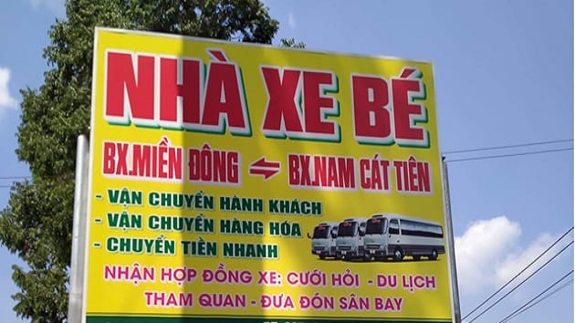 Giới thiệu thông tin về nhà xe Bé