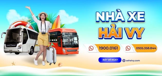 Lộ trình các chuyến xe của nhà xe Hải Vy