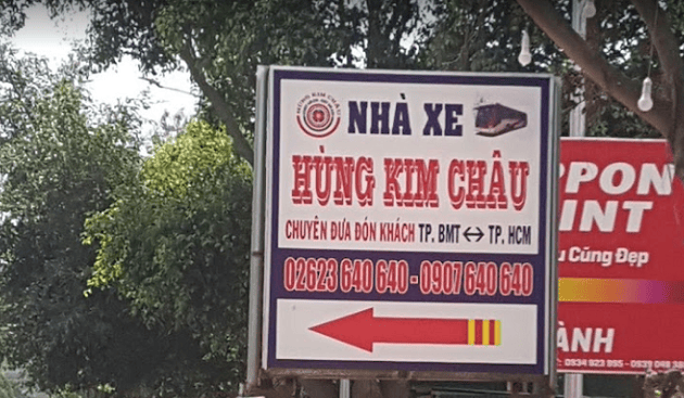 Thông tin về nhà xe Hùng Kim Châu