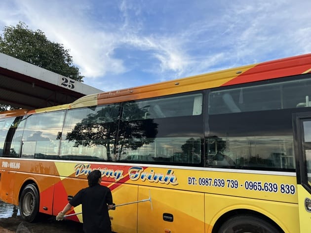 Hệ thống phương tiện hiện đại đã xây dựng nên uy tín của nhà xe Phương Trinh