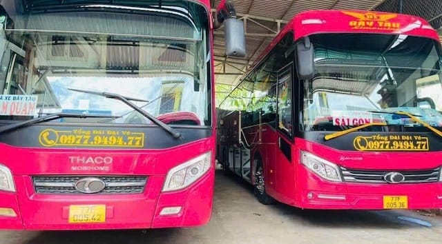 Về nhà xe Bảy Tàu