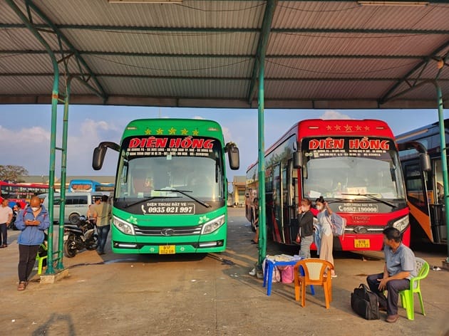Nhà xe Diên Hồng - đơn vị vận chuyển tuyến Gia Lai - Huế - Quảng Trị - Quảng Bình